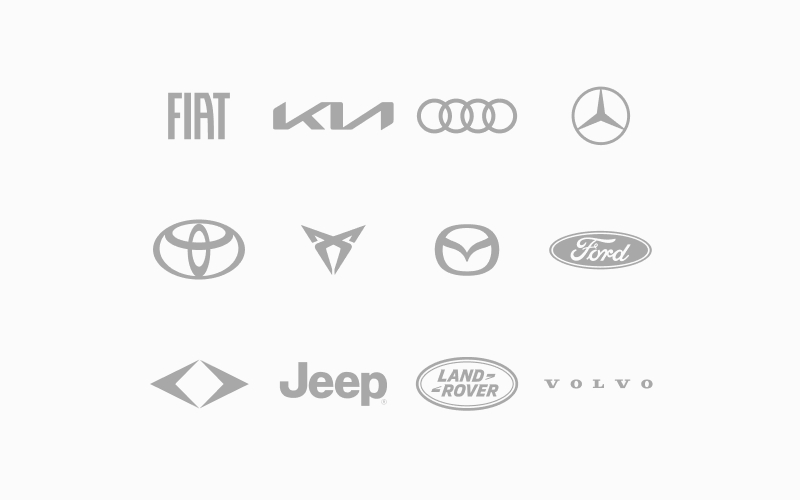 Sen Motors supported car brand logos